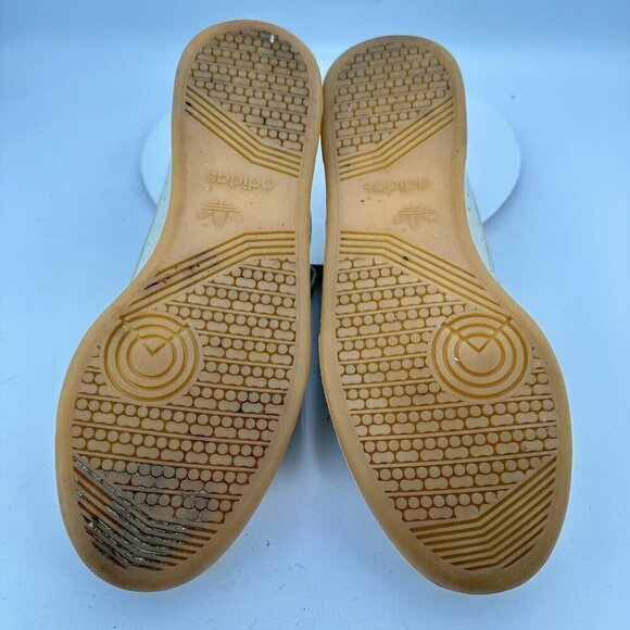 Adidas Continental 80 Men Size 13 BD7975 Off White Gum Leather Training Shoes - Picture 8 of 11